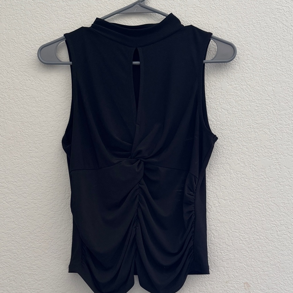 Black Sleeveless Top